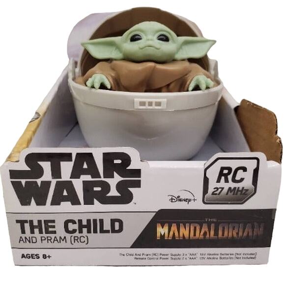 Baby Yoda Pram RC The Mandalorian The Child and Pram RC Baby Yoda RC - Picture 2 of 8